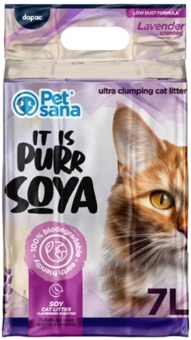 PETSANA PURR SOYA LAVANDA - PELLET DE FIBRA DE SOJA (6)