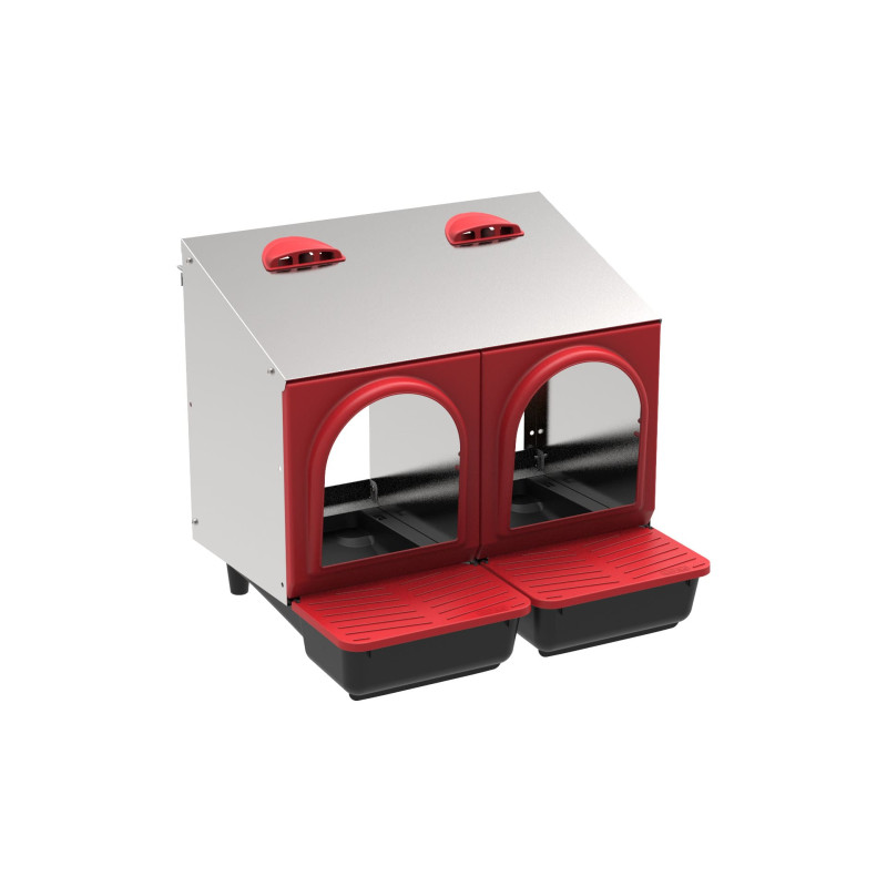 PONEDERO AVES 2 DPTOS C/CUBETA 30888