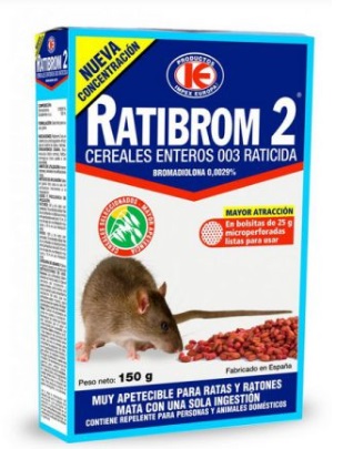 RATIBROM CEREALES 150 GR (caja 36 unid.)  NO USAR  , ES BRODY CEREALES 150 GR