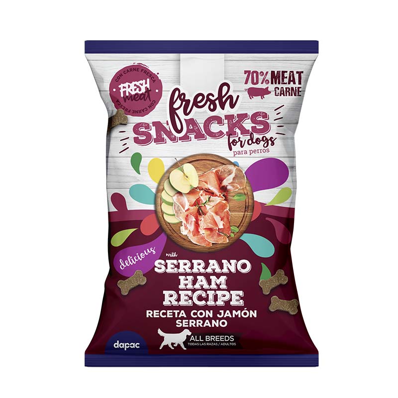 SNACKS FRESH JAMON 70 Grs. (25) Caja 2,5 Kg.