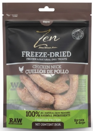 ZEN CUELLOS DE POLLO LIOFILIZADOS